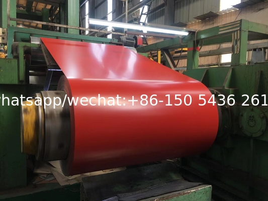 Prepainted Color Coated Galvalume Roll Steel Coil, Gi PPGI Spangle SPCC SGCC Dx51d Grade 0.12mm to 1.2mm