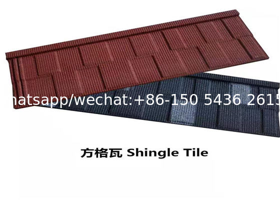 quality  stone coated metal roof tile/shingle tile/classic tile/milano tile/roman tile/wave tile factory
