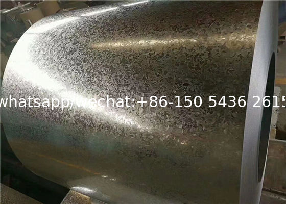 quality  Hot Dippted Spangle Galvanized Steel Coil / Sheet for making roof sheet factory