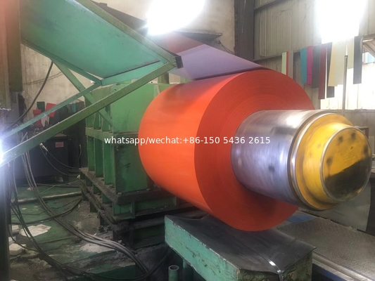 Prepainted galvanized steel coil to export  Philippines 0.48*1200mm