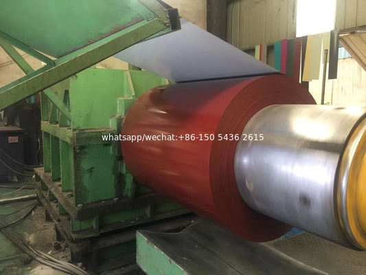 Prepainted galvanized steel coil to export  Philippines 0.48*1200mm