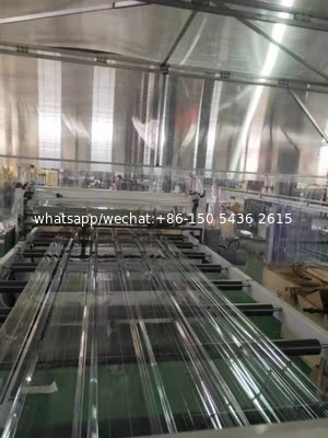 impact resistant FRP fiber glass corrugated/PC roofing sheet