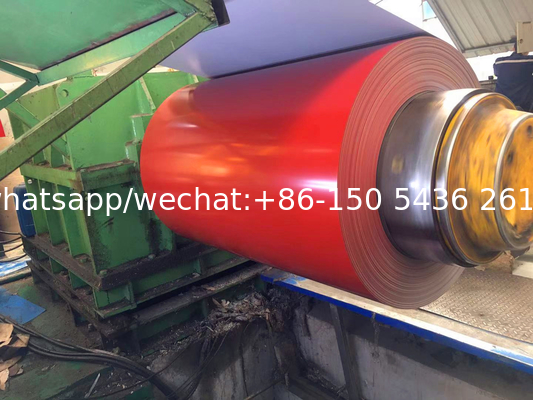 Customized RAL Color Galvanized Steel Coil - 11-30um Top Side