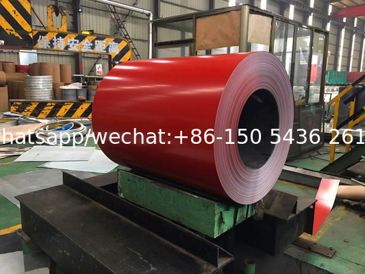 Customized RAL Color Galvanized Steel Coil - 11-30um Top Side