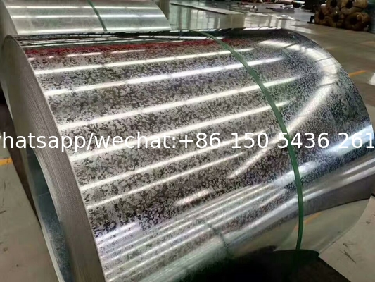 Custom Cycle of 7-15 Days Galvanized Coated Steel Coil for DX51D Steel Grade and Wide Application