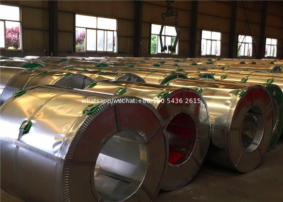 Z30-Z275 Zinc Coated Iron Sheet Hot Dippted Spangle Galvanized Steel Coil / Sheet