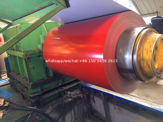 Prepainted galvanized steel coil to export  Philippines 0.48*1200mm