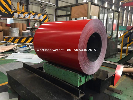 Prepainted galvanized steel coil to export  Philippines 0.48*1200mm