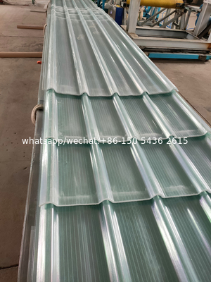 impact resistant FRP fiber glass corrugated roofing sheet