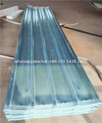 impact resistant FRP fiber glass corrugated roofing sheet