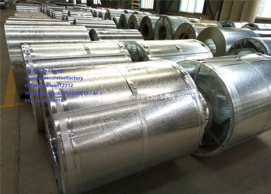 Z30-Z275 Zinc Coated Iron Sheet Hot Dippted Spangle Galvanized Steel Coil / Sheet