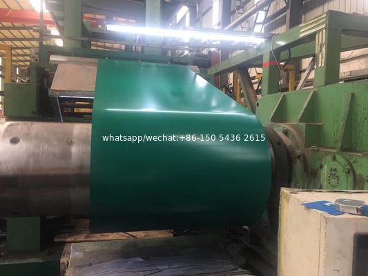 RAL6016 CGCC Color Coated PPGI Prepainted Galvanized Steel Coil in Hot Sale  manufacturers steel colored sheet metal
