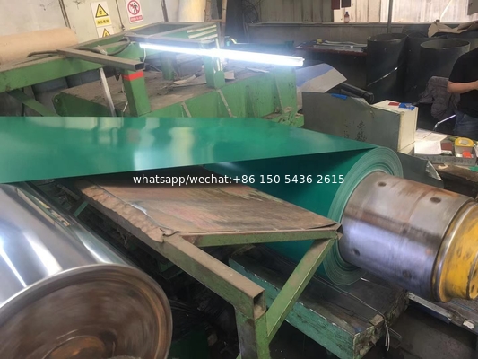 RAL6016 CGCC Color Coated PPGI Prepainted Galvanized Steel Coil in Hot Sale  manufacturers steel colored sheet metal