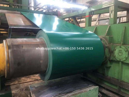 RAL6016 CGCC Color Coated PPGI Prepainted Galvanized Steel Coil in Hot Sale  manufacturers steel colored sheet metal