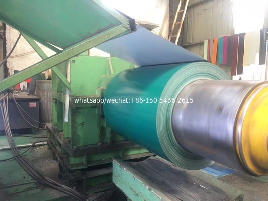 RAL6016 CGCC Color Coated PPGI Prepainted Galvanized Steel Coil in Hot Sale  manufacturers steel colored sheet metal