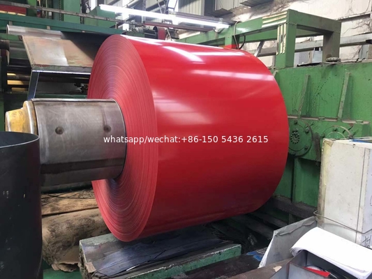 RAL3002 Prepainted Galvanized/Galvalume Steel Coil in Hot Sale  manufacturers from China