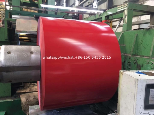 RAL3002 Prepainted Galvanized/Galvalume Steel Coil in Hot Sale  manufacturers from China