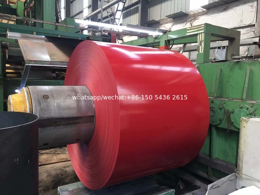 RAL3002 Prepainted Galvanized/Galvalume Steel Coil in Hot Sale  manufacturers from China