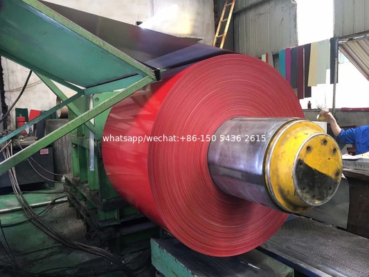 RAL3002 Prepainted Galvanized/Galvalume Steel Coil in Hot Sale  manufacturers from China