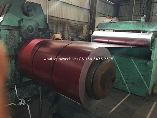 ZINC COAITNG 30G/M2 Any color ral number color steel strip coil 600mm to africa